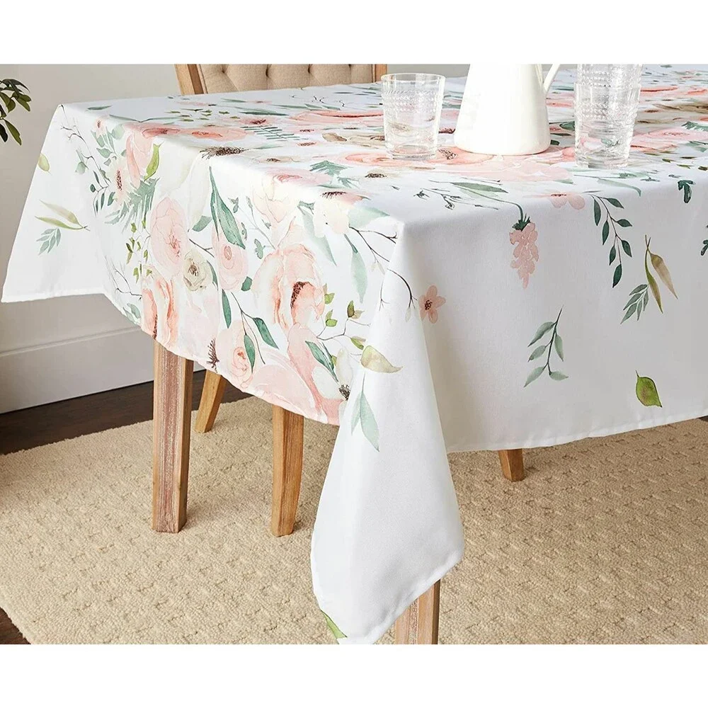 Printed Textured Tablecloth 52